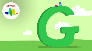 Letter G  StoryBots ABC Alphabet for Kids  Netflix Jr [upl. by Nolrak848]