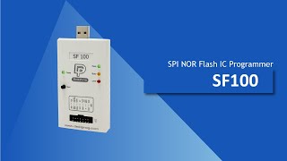 【SF100】SPI NOR Flash Programmer Unboxing [upl. by Anaylil]