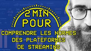 2 MIN POUR comprendre les normes de volume des plateformes de streaming audio [upl. by Ahsocin]