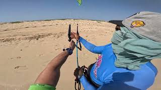 4K kitesurfing  Sal Kaapverdie 3 dec 2024 at Surf Hub 3 [upl. by Danete]