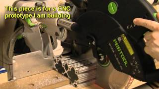 Festool KAPEX Cutting Aluminum [upl. by Jade]