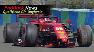 Formula 1 Qualifiche Ungheria Mercedes torna a volare Ferrari delude [upl. by Eustacia]