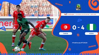 Tunisia 🆚 Nigeria Highlights  TotalEnergiesAFCONU20 3RD Place [upl. by Snej]