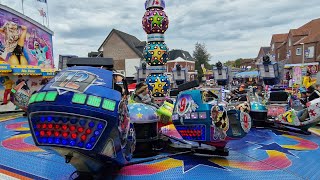 Rundgang Herbstkirmes Emsdetten ungeschnitten vom 30082024 [upl. by Nosduh]