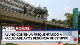 Aluna denuncia estupro em moradia estudantil da USP I Bora Brasil [upl. by Kcirnek822]