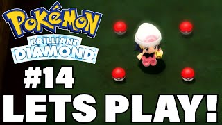 LETS PLAY Pokémon Brilliant Diamond No Commentary Part 14 pokemon pokémondiamond [upl. by Nollaf]