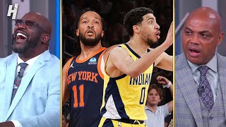 Inside the NBA reacts to Pacers vs Knicks Game 2 Highlights [upl. by Boyse]