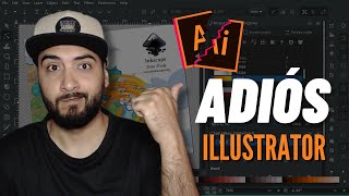 💔 ADIÓS ILLUSTRATOR ❤️ Hola Inkscape 👉 programa gratuito para diseñar con vectores [upl. by Leler]