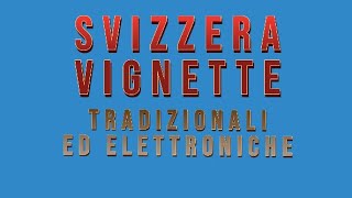 Svizzera dal primo dicembre vignette tradizionali ed elettroniche [upl. by Aneetsyrk]