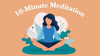 10Minute Meditation For Stress [upl. by Nosnhoj59]