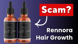 Rennora Hair Growth Serum  Does It Really Work [upl. by Rabka]