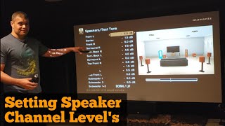 Home Theater Talk  Setting Speaker Channel Levels [upl. by Chris]