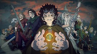 The Fellowship of the Ring Animated  A Lord of the Rings short film [upl. by Lenej]