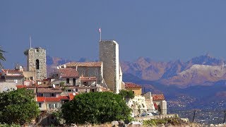 One day in Antibes France French Riviera 4K videoturystaeu [upl. by Hilda]