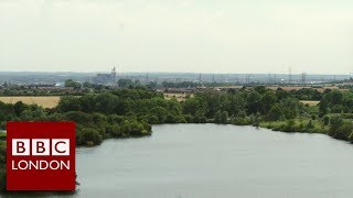 Mucking Marshes Landfill site to wildlife haven  BBC London [upl. by Jillene]