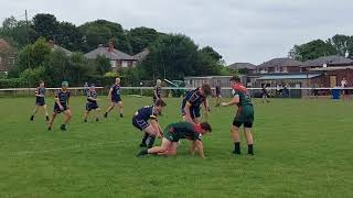 🏉 Halton Farnworth Hornets Greens U13s v Orrell St James U13s [upl. by Leuqram380]