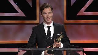 Benedict Cumberbatch FULL SPEECH at BAFTA Awards [upl. by Anuaf]