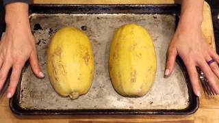 How To Cook Perfect Spaghetti Squash Tutorial [upl. by Alfeus631]