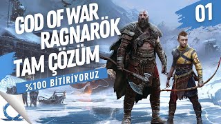 GOD OF WAR RAGNAROK Bölüm 01  Sonun Başlangıcı 100 Tam Çözüm [upl. by Ahseenyt]