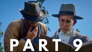 RED DEAD REDEMPTION 2  WALKTHROUGH GAMEPLAY PART 9  LEOPOLD STRAUSS RDR2 [upl. by Crellen]