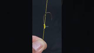 Easy way to tie a fishing hook fishingknot tutorial shortsvideo [upl. by Paddy]