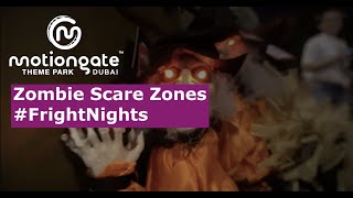 Zombie Scare Zones FrightNights  MOTIONGATE™ Dubai [upl. by Ahtera752]