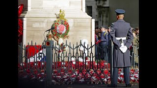 Live Royal Family join Remembrance Sunday commemorations at Cenotaph  ITV News [upl. by Rama]