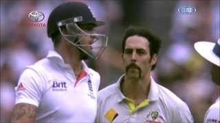 Mitchell Johnson vs Kevin Pietersen The Ashes 2013 [upl. by Adnara968]