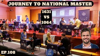 Chess Journey to National Master Game 108  Maia Chess Open [upl. by Bonis]