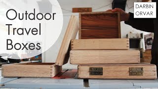 Making Outdoor Travel BagsBoxes w White Oak [upl. by Arahsal737]