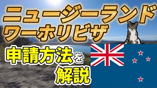 【NZワーホリ】ニュージーランド ワーホリビザの申請方法 [upl. by Merry659]