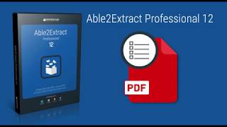 Able2Extract Professional 12 AllInOne PDF Tool with Form Filler amp Editor Bates Numbering amp More [upl. by Nylireg]