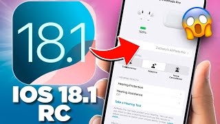 SAIU 🚨 iOS 181 RC  As NOVIDADES FINAIS e a DATA LIBERADA [upl. by Anatsirhc]