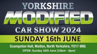 Yorkshire Modified Car Show 2024 Walkthrough Part 1 [upl. by Caria]