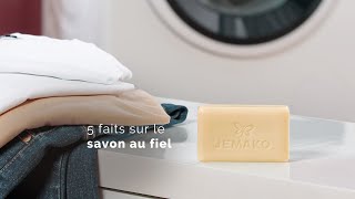 Détachage naturel  5 faits sur le savon au fiel JEMAKO [upl. by Rocca219]