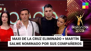 Maxi de la Cruz eliminado  Martín Salwe  Coty Romero Bailando2023  Programa completo 15124 [upl. by Mya]