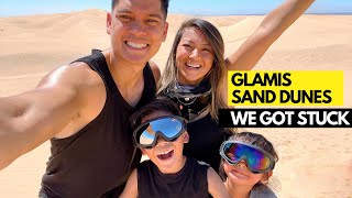 GLAMIS SAND DUNES  2020 FAMILY VLOG  SAND SLEDDING FAIL  TRIADA PALM SPRINGS  E2 [upl. by Rois]