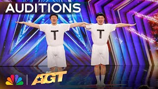 TT Brothers Will Make You SMILE  Auditions  AGT 2024 [upl. by Annazus354]