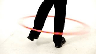 How to Hula Hoop around Your Ankles  Hula Hooping [upl. by Dorlisa]