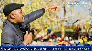 Mnangagwa Sends Zanu PF Delegation To SADC To Push For GNU With Chamisa [upl. by Thurstan]