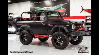 1966 Ford Bronco  Custom Build  No Expense Spared [upl. by Kopaz]