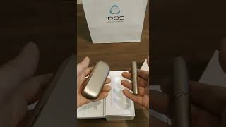 Fast Quick unboxing IQOS 3 DUO Gold [upl. by Morganne942]