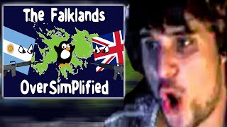 Feedback REACTS To The Falklands  REACTION ANDY The Falklands  MiniWars 1 [upl. by Jegar]