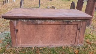 A Tour Of Palisado Cemetery In Windsor Connecticut [upl. by Eolhc237]