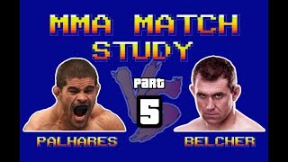 MMA Match Study Alan Belcher vs Rousimar “Toquinho” Palhares  Part 5 [upl. by Couture]