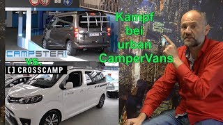 Campster vs Crosscamp  Kampf bei den urban CamperVans [upl. by Deryl]