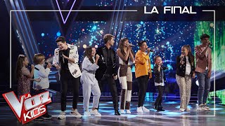 David Bisbal Aitana y los finalistas cantan Si tú la quieres  Final  La Voz Kids Antena 3 2021 [upl. by Swope340]