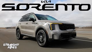 2024 Kia Sorento Review  Great 3 Row SUV [upl. by Sibella]