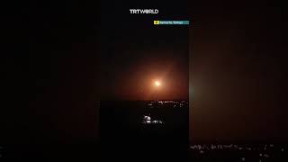 Meteor illuminates skies over eastern Türkiye [upl. by Ahsikit]