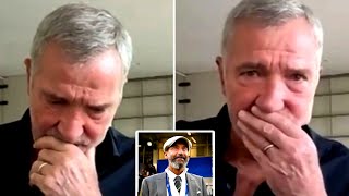 Graeme Souness breaks down in tears while paying tribute to his friend Gianluca Vialli [upl. by Dulcine]